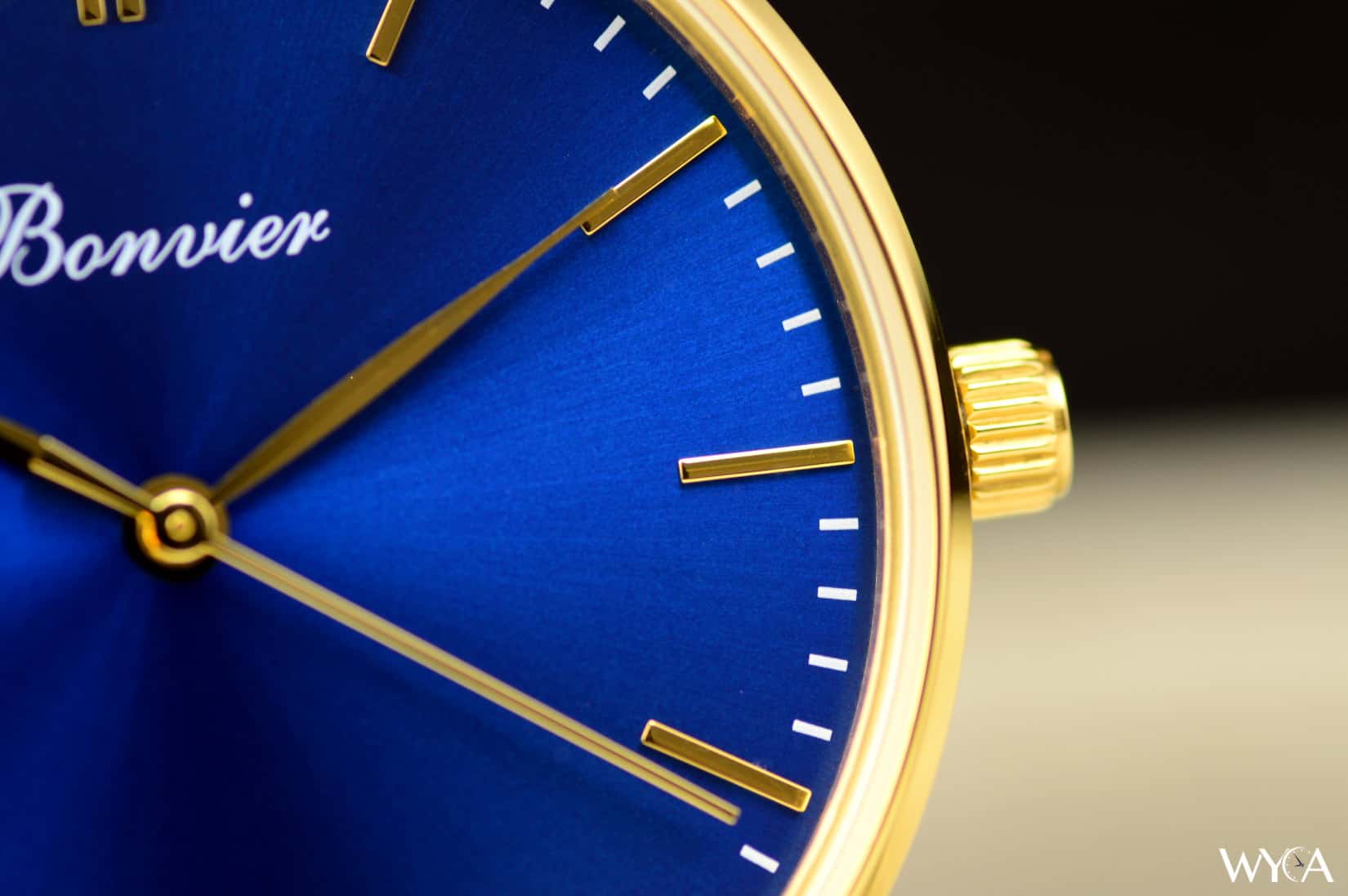 Bonvier Classic 36mm - Blue & Gold