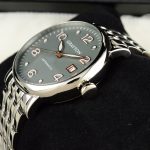 Grayton Automatic Watch - Grey Dial & Crown
