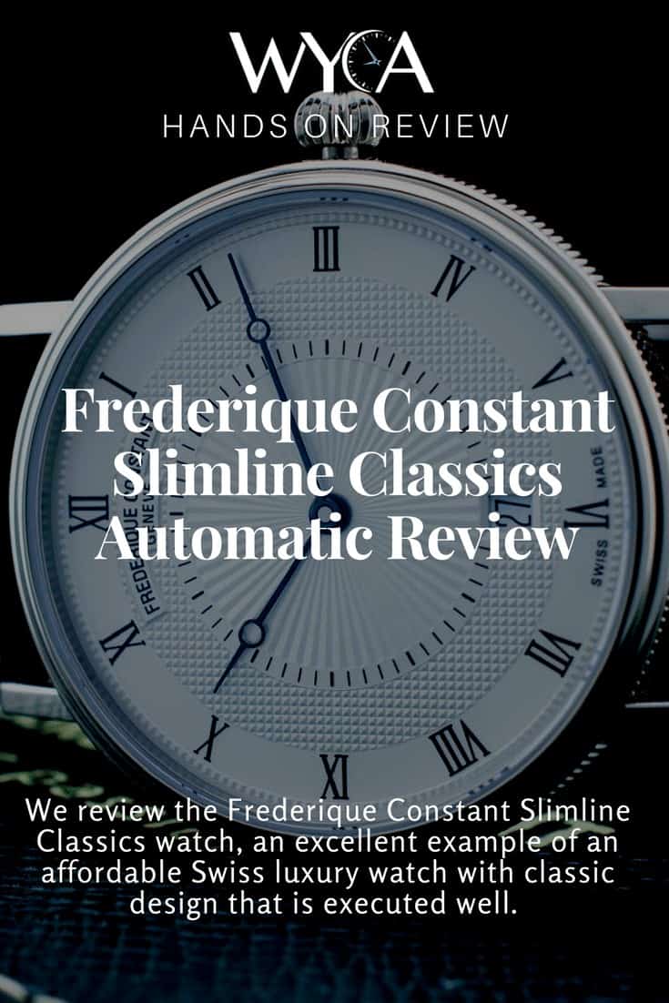 Frederique Constant Slimline Classics Automatic