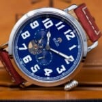 Beacon Watches Pathfinder with blue dial