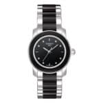 Tissot Women’s Cera Black Dial Diamond-Accented Ceramic Watch