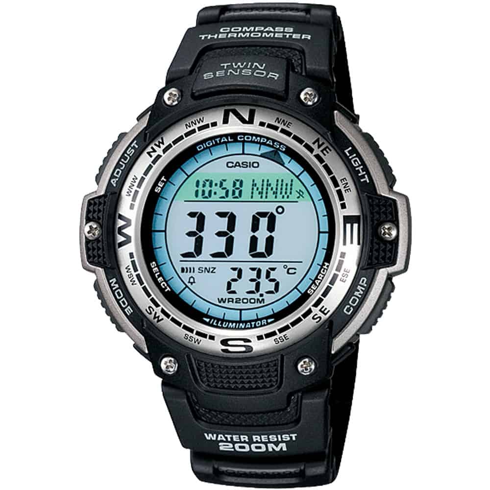 Casio Digital Compass Twin Sensor Sports Watch